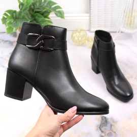 Botas Jodhpur negras con aislamiento de Sergio Leone negro 1