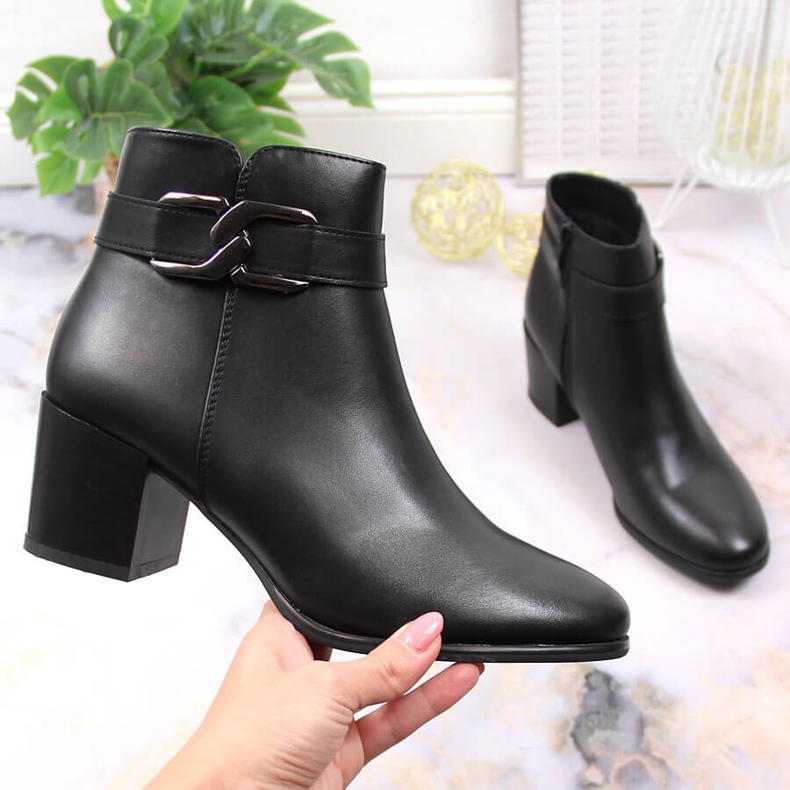 Botas Jodhpur negras con aislamiento de Sergio Leone negro 1