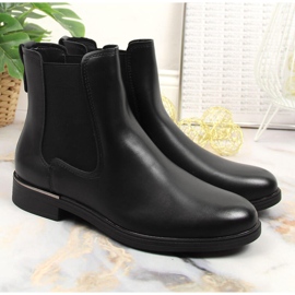 Botines Jodhpur mujer negros con aislamiento Sergio Leone 2