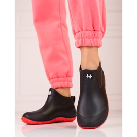 Botas de agua mujer Shelovet bajas negras negro 1