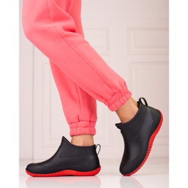 Botas de agua mujer Shelovet bajas negras negro 2