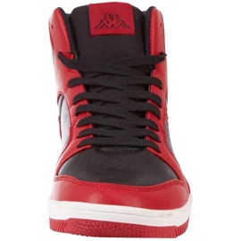 Kappa Lineup 243078 2011 zapatos negro rojo 3