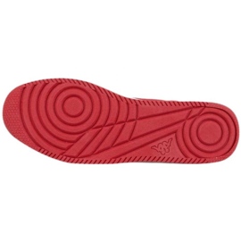 Kappa Lineup 243078 2011 zapatos negro rojo 5