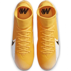 Zapatillas de fútbol Nike Mercurial Superfly 7 Academy M FG / MG AT7946 801 multicolor naranjas y rojos 1