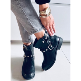 BM Cressida Botas planas negras para mujer negro 4
