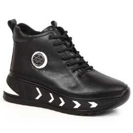 Botas cuña insuladas piel Filippo W PAW381 negro 4
