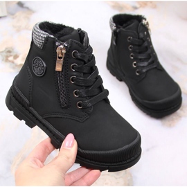 Botas negras para niños con aislamiento NEWS negro 1