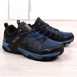 Deportivas de trekking negras y azules para hombre Big Star KK174106 negro 3