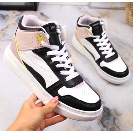 Zapatillas altas Vinceza multicolor blanco 1 Zapatillas altas Vinceza multicolor blanco 1