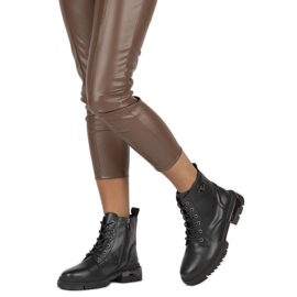 Botas insuladas de piel Filippo W PAW377B negro 3