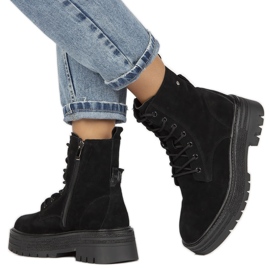 Botas insuladas piel ante Filippo W PAW379A negro 4
