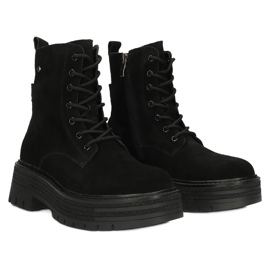 Botas insuladas piel ante Filippo W PAW379A negro 3