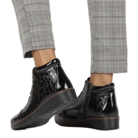 Botas cuña insuladas piel Filippo W PAW277A negro 1 Botas cuña insuladas piel Filippo W PAW277A negro 1