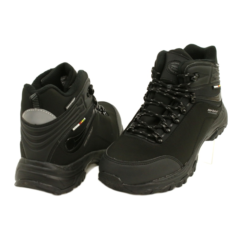 American Club Zapatos de invierno trekking americano Softhell WT53 Negro 4