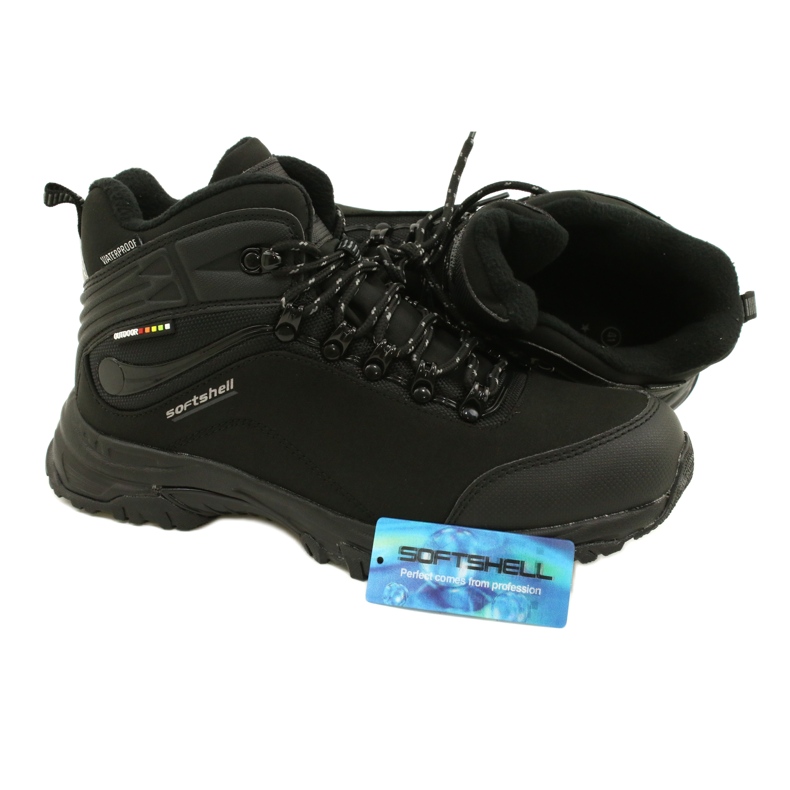 American Club Botas americanas trekking invierno Softshell WT54 Negro 5 American Club Botas americanas trekking invierno Softshell WT54 Negro 5