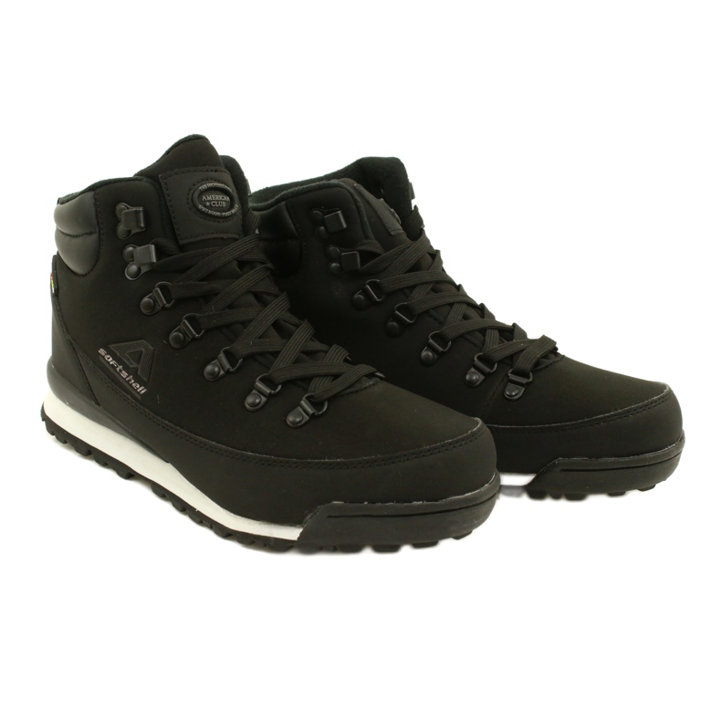 American Club Botas americanas de invierno trekking con membrana WT61 Negras negro 4