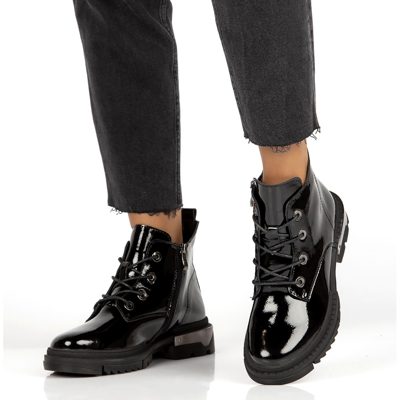 Botas Cálidas Lacadas Filippo DBT4173 BK negro 1