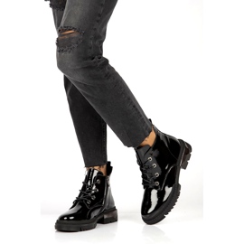 Botas Cálidas Lacadas Filippo DBT4173 BK negro 3