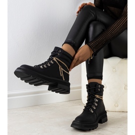 PA1 Botas negras de mujer de Zezig. negro 2