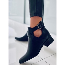 PA1 Botas negras Hewitt recortadas negro 1 PA1 Botas negras Hewitt recortadas negro 1