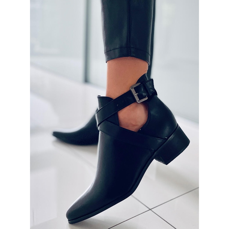 PA1 Botas negras Hewitt recortadas negro 1 PA1 Botas negras Hewitt recortadas negro 1