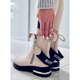 Botas de mujer Brie Beige 3