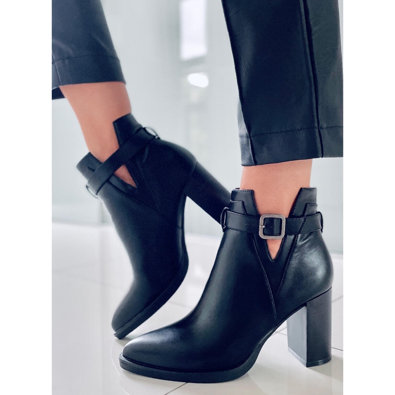 PA1 Selena Negro tacones altos 1