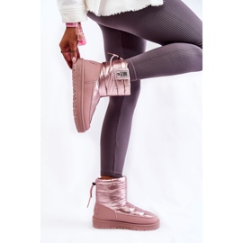 Botas de nieve mujer Big Star II274119 Rosa rosado 4