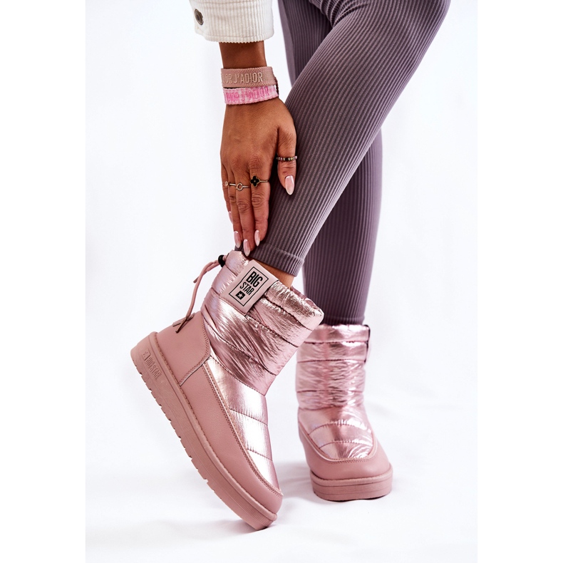 Botas de nieve mujer Big Star II274119 Rosa rosado 1 Botas de nieve mujer Big Star II274119 Rosa rosado 1