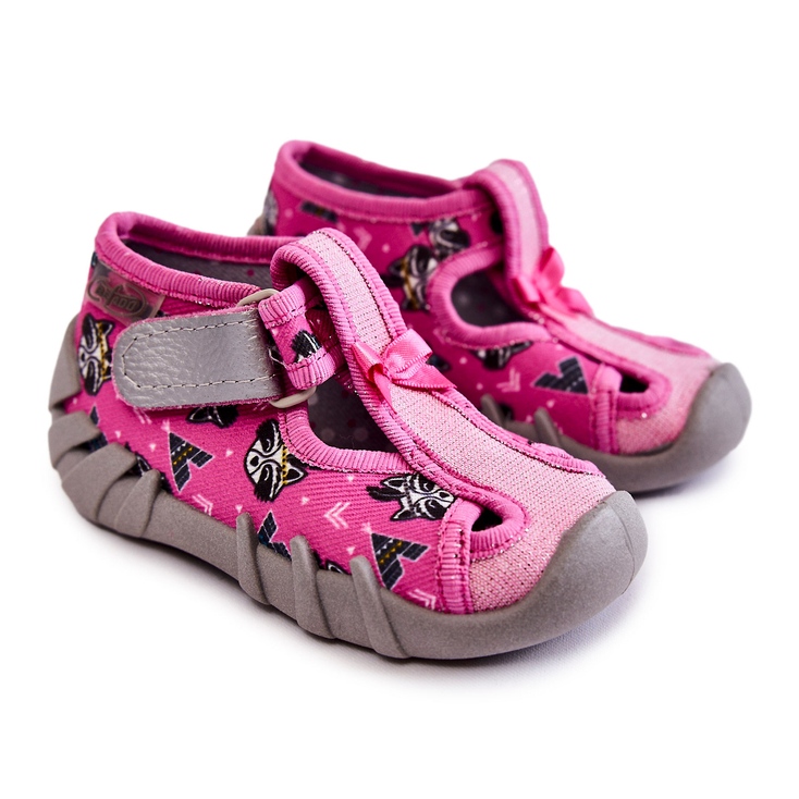 BEFADO S.A. Pantuflas Befado Velcro 190P102 Rosa 1