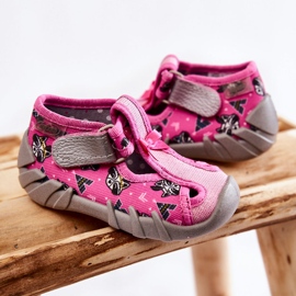 BEFADO S.A. Pantuflas Befado Velcro 190P102 Rosa rosado 4