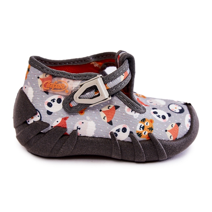 BEFADO S.A. Zapatos Pantuflas Befado Animales 110P460 Gris 2
