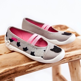 BEFADO S.A. Zapatillas de casa de la Bailarina Befado Gatito 116X302 Gris 4