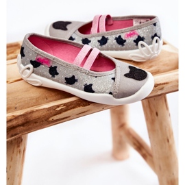BEFADO S.A. Zapatillas de casa de la Bailarina Befado Gatito 116X302 Gris 5