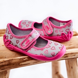 BEFADO S.A. Bailarinas Infantiles Corazón Befado 123X070 Gris-Rosa rosado 2