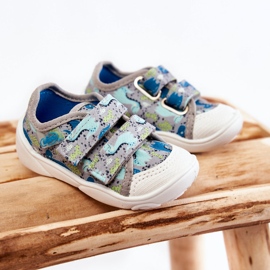 BEFADO S.A. Deportivas Infantiles Dinosaurios Befado 907P156 Gris 1