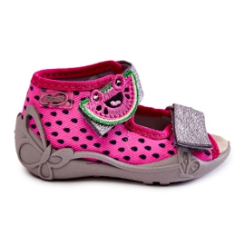 BEFADO S.A. Sandalias Con Velcro Sandía Befado 342P045 Rosa rosado 3