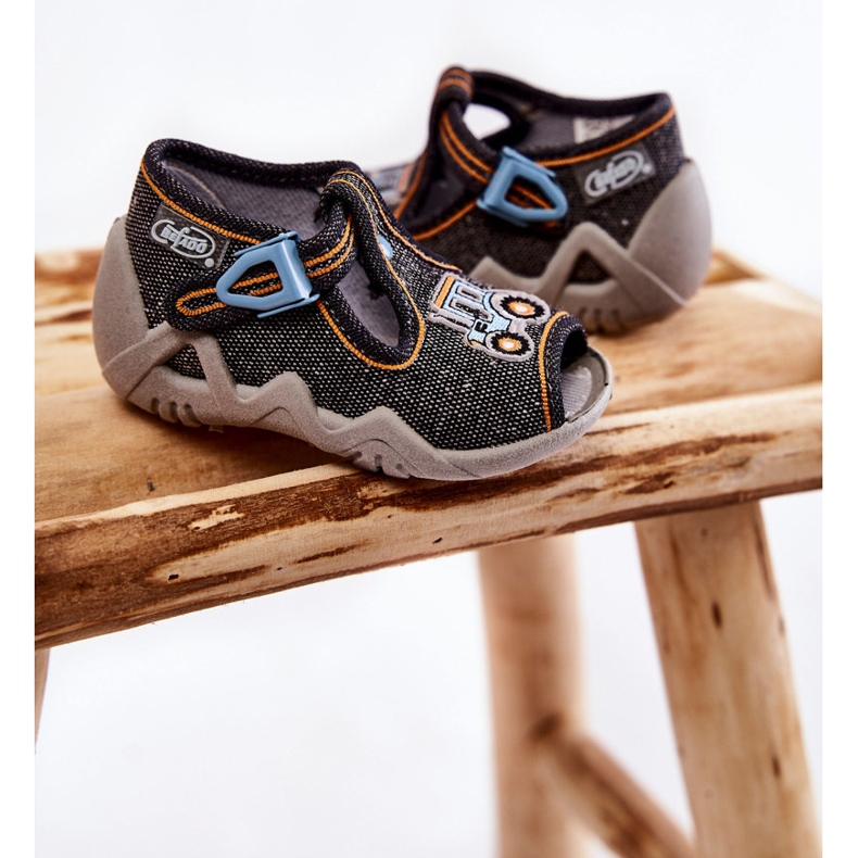 BEFADO S.A. Sandalias Infantiles Papcie Befado Tractor 217P111 Gris Oscuro 2