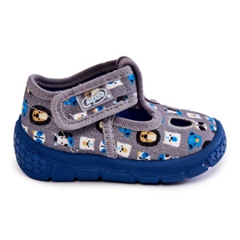 BEFADO S.A. Zapatos Pantuflas Befado Animales 533P020 Gris azul 4