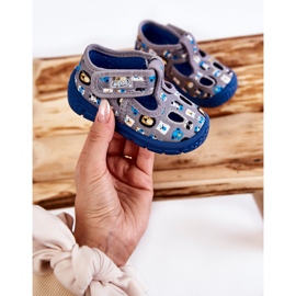 BEFADO S.A. Zapatos Pantuflas Befado Animales 533P020 Gris azul 6