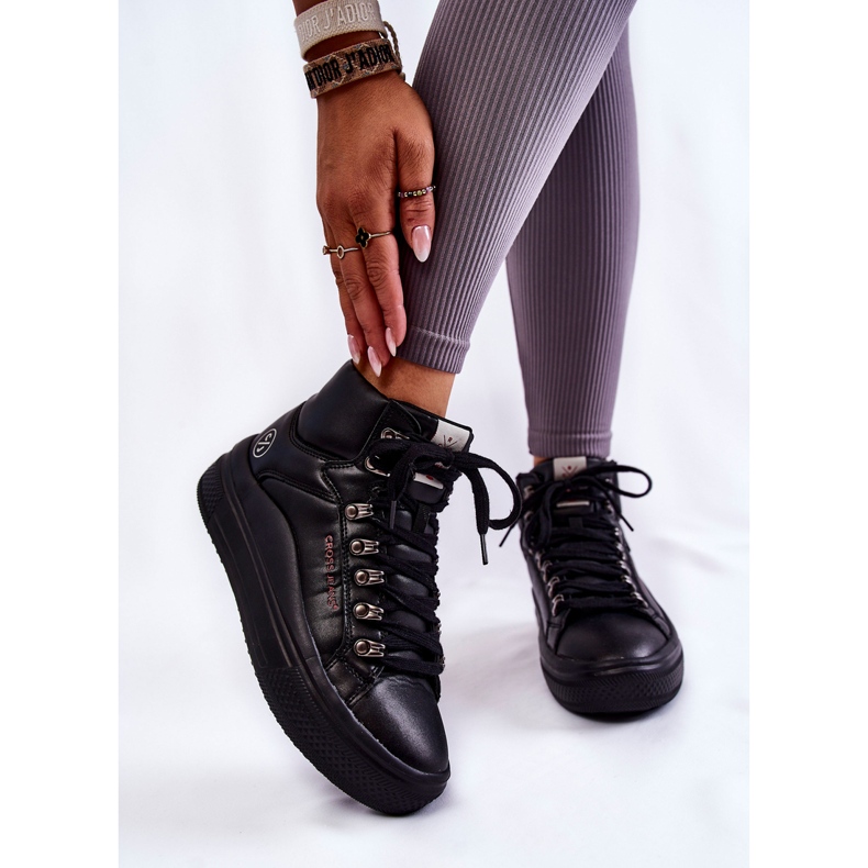 Zapatillas Altas Mujer Cross Jeans KK2R4029C Negro 1