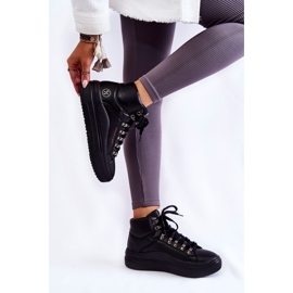 Zapatillas Altas Mujer Cross Jeans KK2R4029C Negro 5