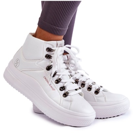 Zapatillas Altas Mujer Cross Jeans KK2R4028C Blanco 8