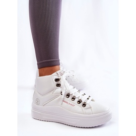Zapatillas Altas Mujer Cross Jeans KK2R4028C Blanco 3