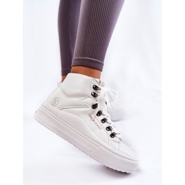 Zapatillas Altas Mujer Cross Jeans KK2R4028C Blanco 4