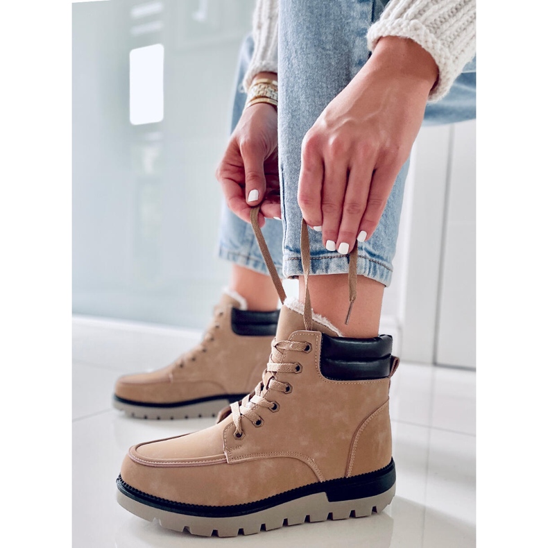 BM Botas con aislamiento de Germano Camel beige 1