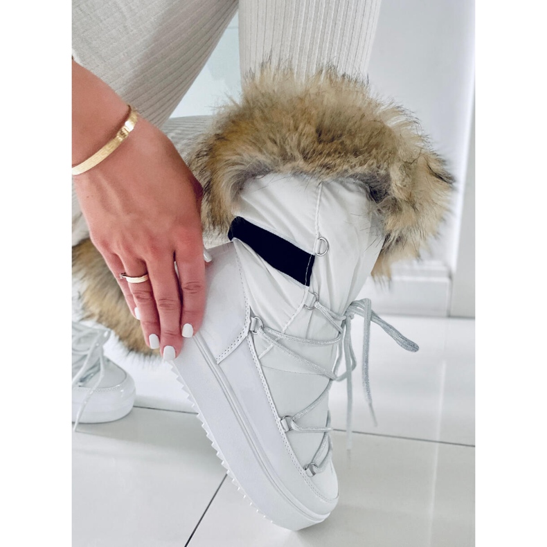 BM Botas de nieve de mujer Amerie White blanco 2