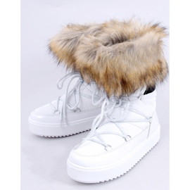 BM Botas de nieve de mujer Amerie White blanco 5