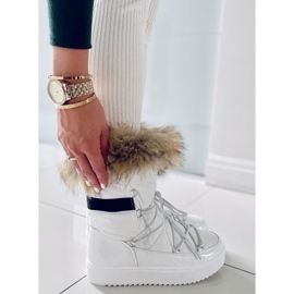 BM Botas de nieve de mujer Amerie White blanco 1