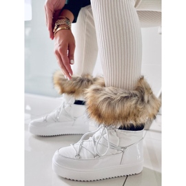 BM Botas de nieve de mujer Amerie White blanco 3